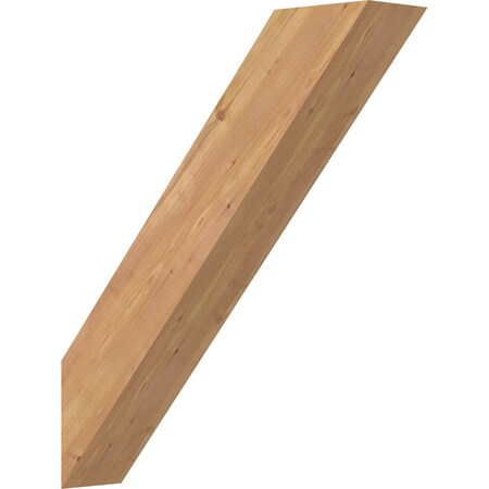 Ekena Millwork 5 1/2"W x 26"D x 30"H Traditional Smooth Knee Brace, Western Red Cedar BRC06X26X30TRA00SWR